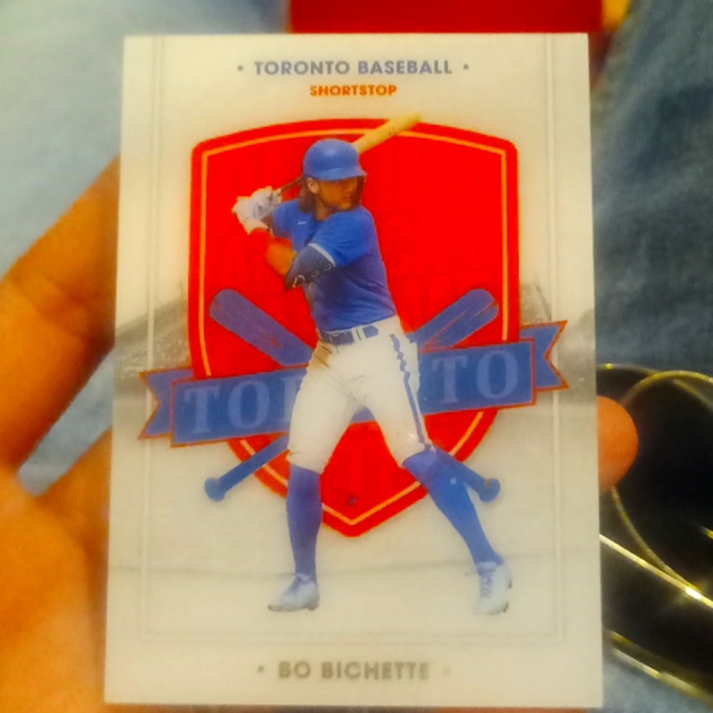 BO BICHETTE BASEBALL CARD